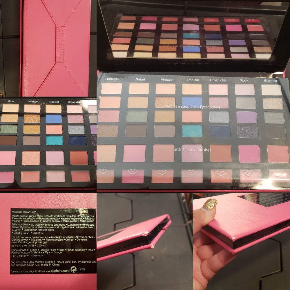 Sephora makeup bag palette
